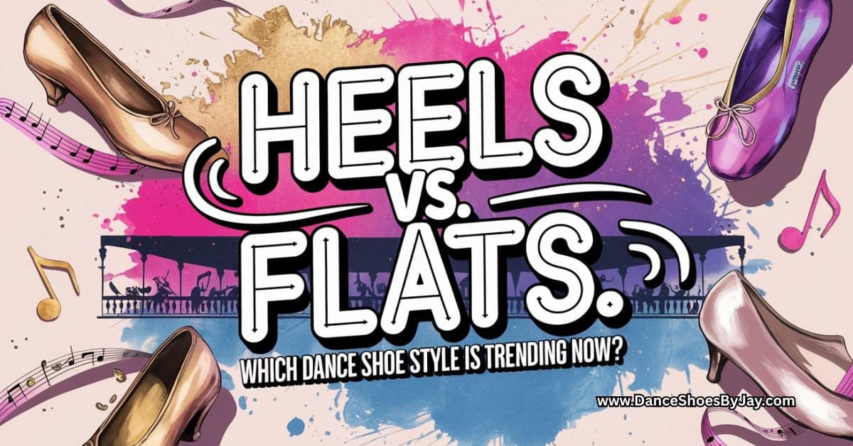 heels vs flat dance shoes difference