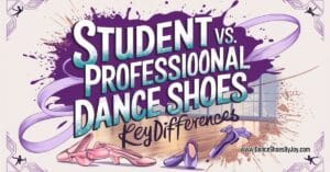 student vs professional dance shoes differences